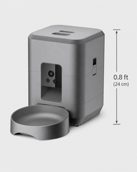 Automatic Cat Feeder Pienza — with dimensions in cm