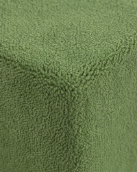 Cat Tree Trento in green brown — close-up of the plush and sisal finish